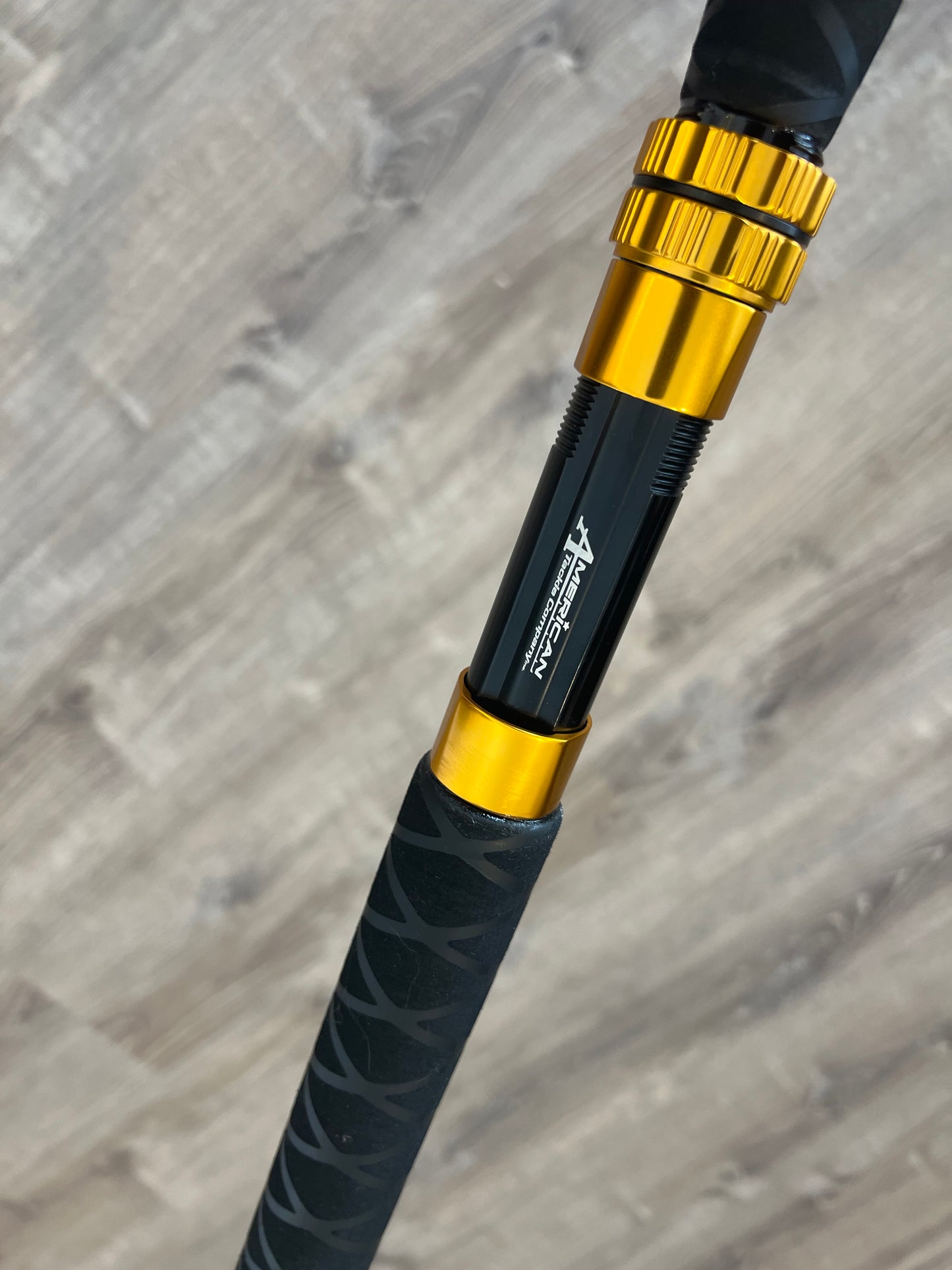 6’6” 20-40# Classic Mahi Stick Spinning Rod - Yellow Abalone